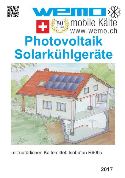 Photovoltaik Solarkühlgeräte (12/24 Volt)